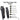 Wahl Professional Cordless Barber Combo Bundle - Kabelloser Haarschneider und Trimmer im Set, schwarzes Design.