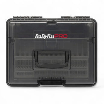 Produktbild von BaBylissPRO Barbersonic Desinfektions-Box mit Schallvibrationsreinigung auf weißem Hintergrund