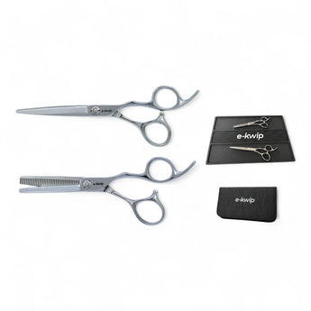 e-kwip Talent Scheren-Set mit Tasche und Matte – Produktbild freigestellt