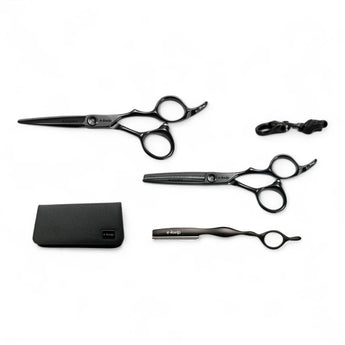 e-kwip Kurayami Scheren Set HS 55 & Mod. 40 – Produktbild freigestellt