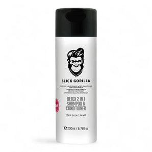Slick Gorilla Detox 2-in-1 Shampoo & Conditioner – Produktbild freigestellt