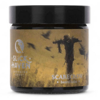 Produktbild von Slickhaven Bartbalsam Scarecrow 60ml auf weißem Hintergrund