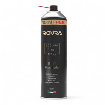 ROVRA Maintenance Reinigungsspray für Haarschneider – Produktbild freigestellt