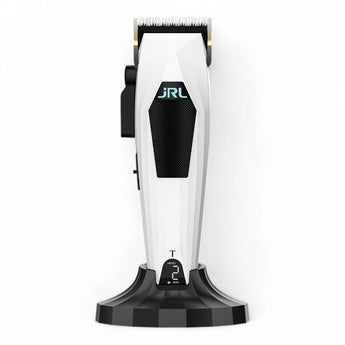 JRL 3000C Aura Taper Blade Haarschneider Weiß – Produktbild freigestellt