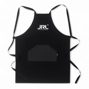 Produktbild von JRL Professional Barbierschürze Schwarz auf weißem Hintergrund