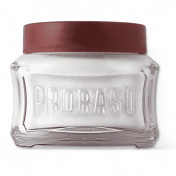 Produktbild von Proraso Pre Shave Creme Nourish 100ml auf weißem Hintergrund