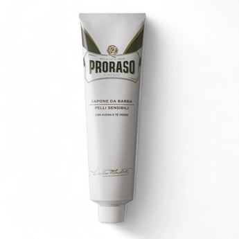 Produktbild von Proraso Rasiercreme Sensitive 150ml auf weißem Hintergrund