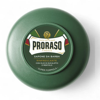 Produktbild von Proraso Rasierseife im Tiegel Refreshing 150ml auf weißem Hintergrund