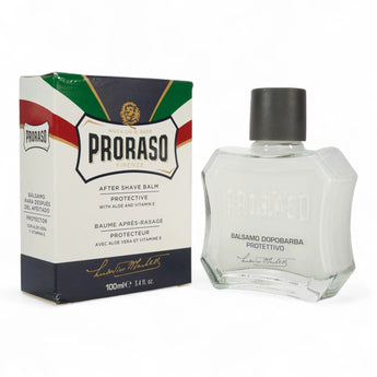 Produktbild von Proraso After Shave Balsam Protect blau 100ml auf weißem Hintergrund