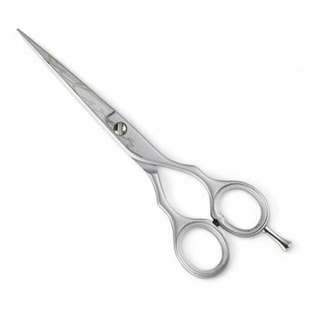 Produktbild von Kiepe Friseurschere luxury silver 5,5″ auf weißem Hintergrund