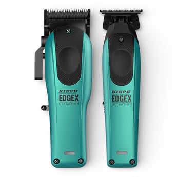 Kiepe Edgex Ultrathin Blau Hair Clipper & Trimmer Set – Produktbild