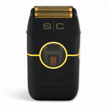 Produktbild von Stylecraft Instinct Metal Doppelfolienrasierer Schwarz auf weißem Hintergrund