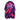 Stylecraft Haarschneideumhang Camouflage, Pink – Produktbild