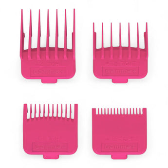 Gamma+ Doppel Magnetisches Aufsteckkammset Pink – Produktbild freigestellt