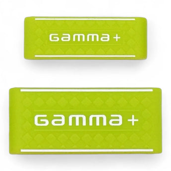 Gamma+ Silikongriffe Grün für Clipper und Trimmer – Produktbild freigestellt