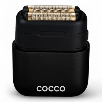 Cocco Impacto Black Elektrischer Folienrasierer – Produktbild freigestellt