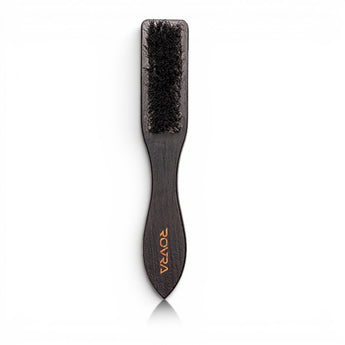 Phullcutz ROVRA Fade Brush M mit Holzgriff und schwarzen Borsten für präzise Übergänge.