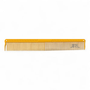 Phullcutz JRL Feiner Schneidekamm J304 in Gelb aus hitzebeständigem Kunststoff für saubere Fades, Übergänge und Clipper-over-Comb.
