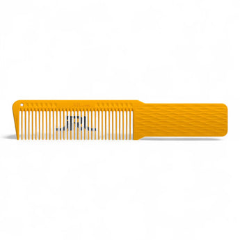 Phullcutz JRL J205 Barber Blending Haarschneidekamm in Gelb aus hitzebeständigem Kunststoff mit abgerundeten Zinken