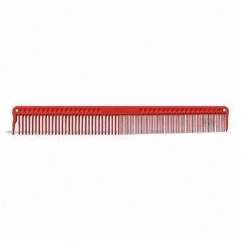 Phullcutz JRL Schneidekamm J301 in Rot aus hitzebeständigem Kunststoff für saubere Fades, Übergänge und Clipper-over-Comb.