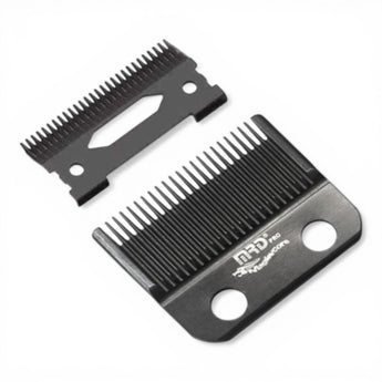 Phullcutz MRD Pro Faper replacement blades for hair clippers, black diamond, precision cutting