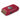 Phullcutz MRD Pro ZB-999 Vector Motor Shaver Rot mit goldener Doppelfolie und Ein-Aus-Schalter für präzise Rasur