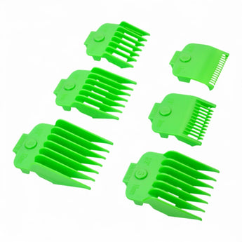 Phullcutz TPOB Magnetic Guards Set in leuchtendem Slime-Grün mit sechs verschiedenen Aufsteckkämmen