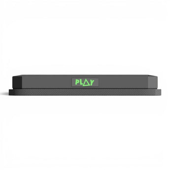 Phullcutz TPOB PLAY 3 Way Power Pod Ladestation in Schwarz mit grünem PLAY Logo für Clipper, Trimmer und Shaver