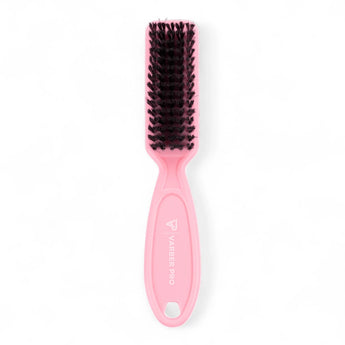 Phullcutz VarberPRO Fade Brush in Pink mit schwarzen synthetischen Borsten für präzise Barber-Übergänge