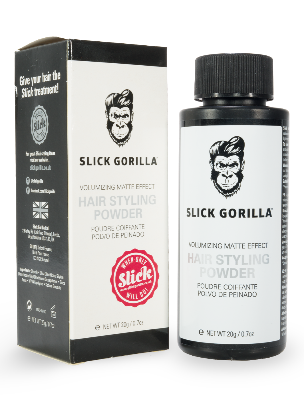Slick Gorilla Hair Styling Powder (20g/0.7oz)