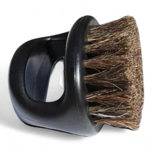 Produktbild von Irving Barber Company Fingerbürste Sanfte Pferdehaarbürste auf weißem Hintergrund