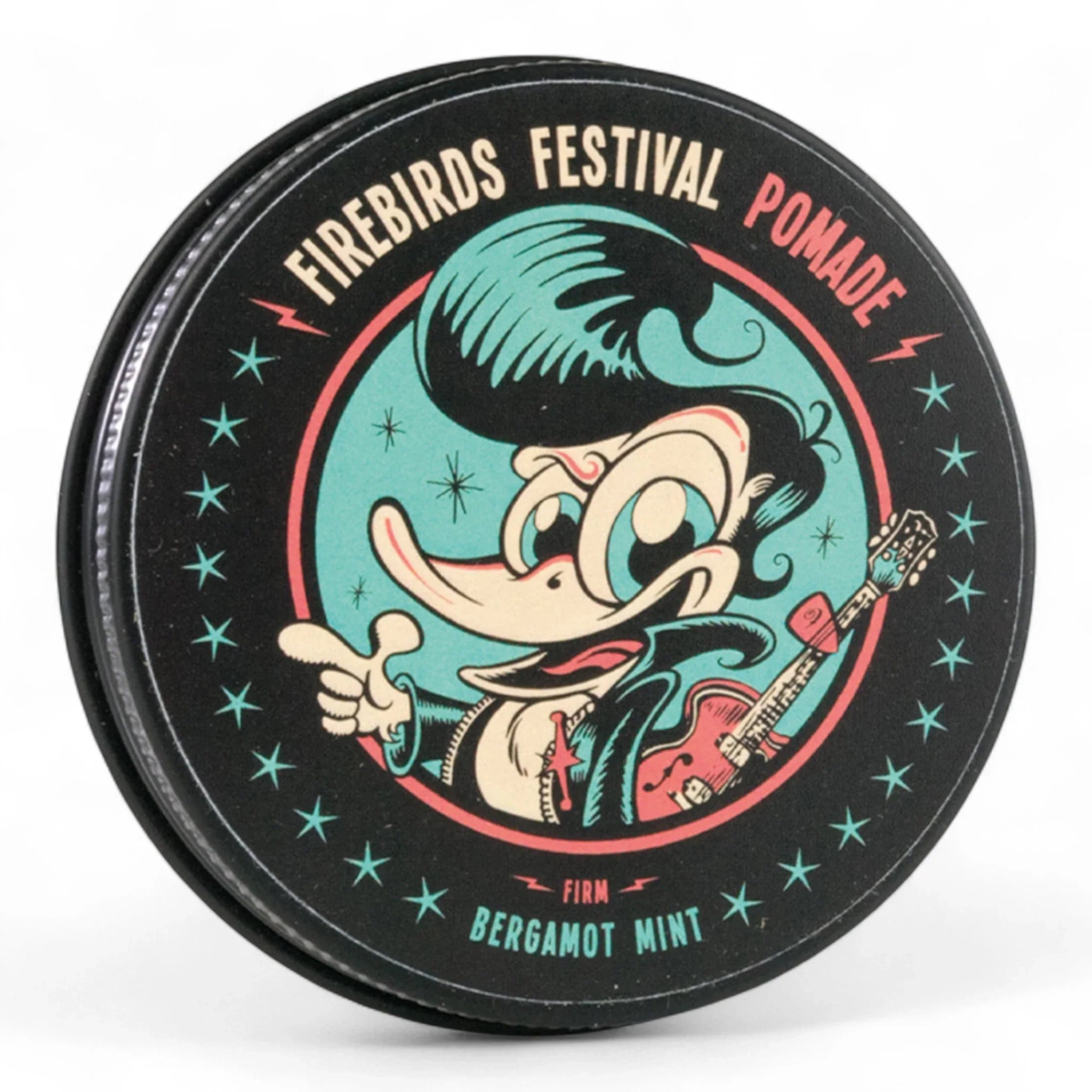 Produktbild von Firebirds Festival Pomade Firm Bergamottenminze 51g auf weißem Hintergrund