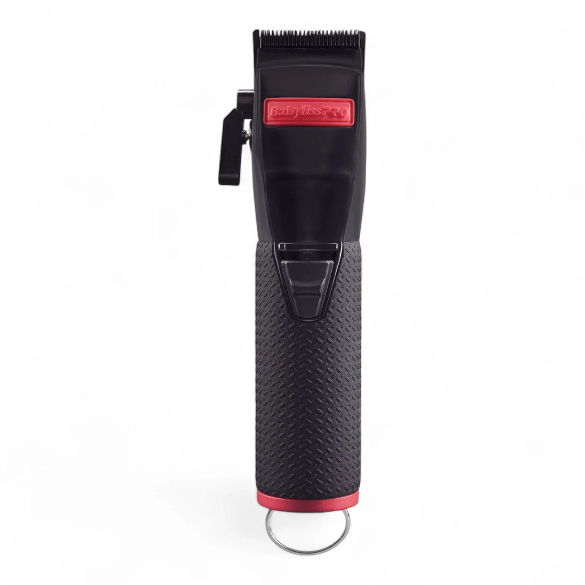 Produktbild von BaBylissPRO Boost+ Black & Red Clipper professioneller Vollmetall-Haarschneider matt-schwarz/rot auf weißem Hintergrund