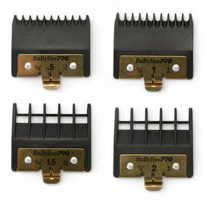 Produktbild von BaBylissPRO Premium Trimmer Guards 4 Teilig auf weißem Hintergrund