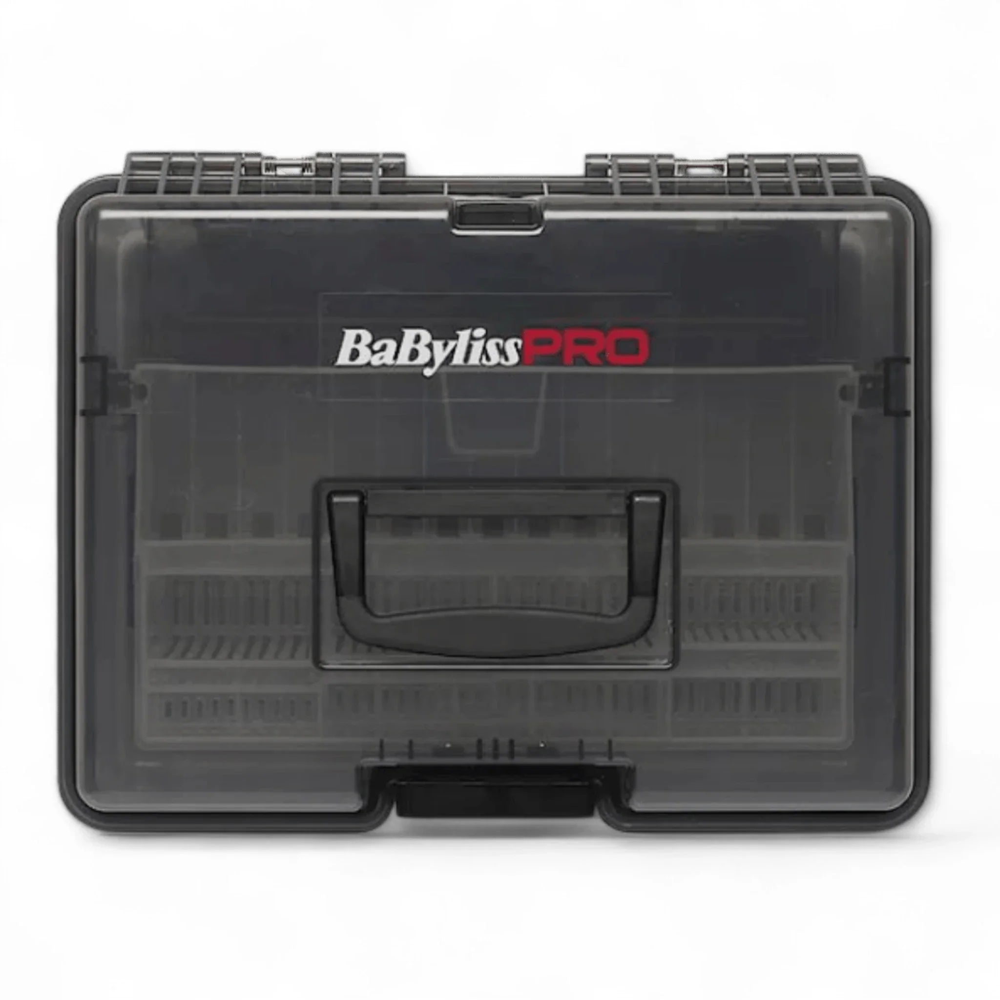 Produktbild von BaBylissPRO Barbersonic Desinfektions-Box mit Schallvibrationsreinigung auf weißem Hintergrund