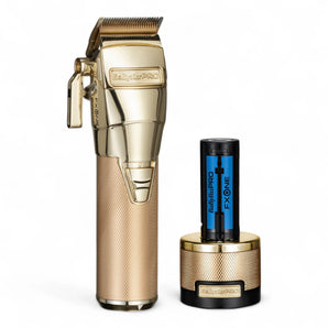 Produktbild von BabylissPRO FXONE Clipper gold auf weißem Hintergrund