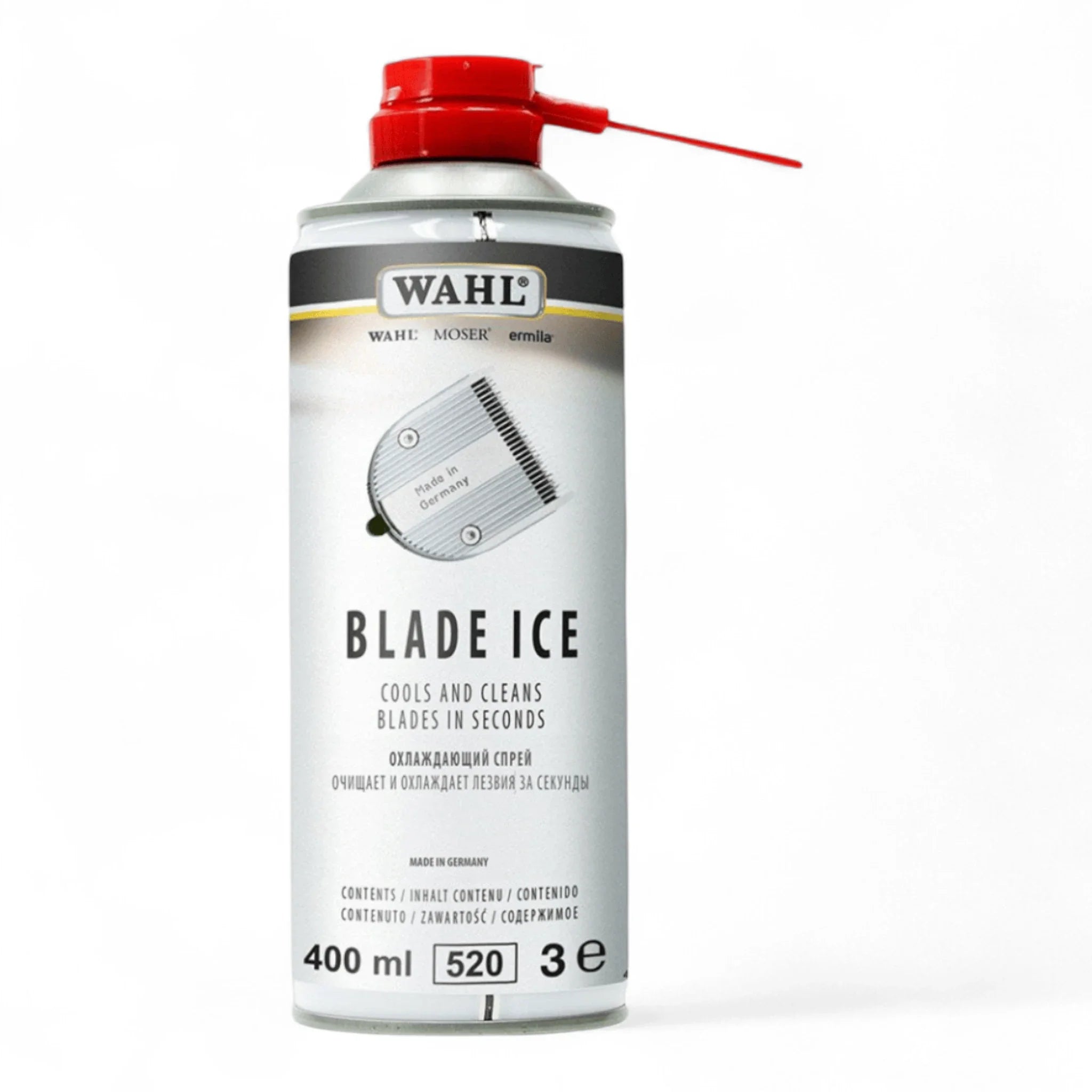 Produktbild von Wahl Professional 4in1 Blade Ice Spray auf weißem Hintergrund