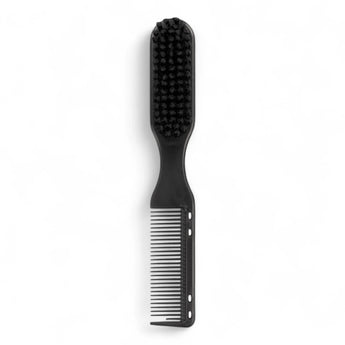 Produktbild von Brush Comb Fade Brush & Kamm, ergonomisch auf weißem Hintergrund