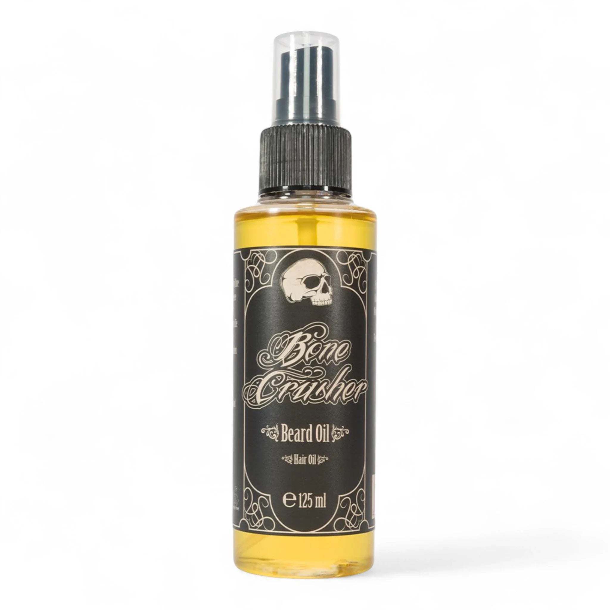 Produktbild von Bone Crusher Bartöl & Haaröl 125ml auf weißem Hintergrund