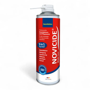 Produktbild von Novicide - Blade Care Spray 500 ml auf weißem Hintergrund
