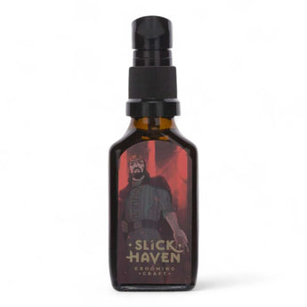 Produktbild von Slickhaven Bartöl Bloody Monarch 30ml auf weißem Hintergrund