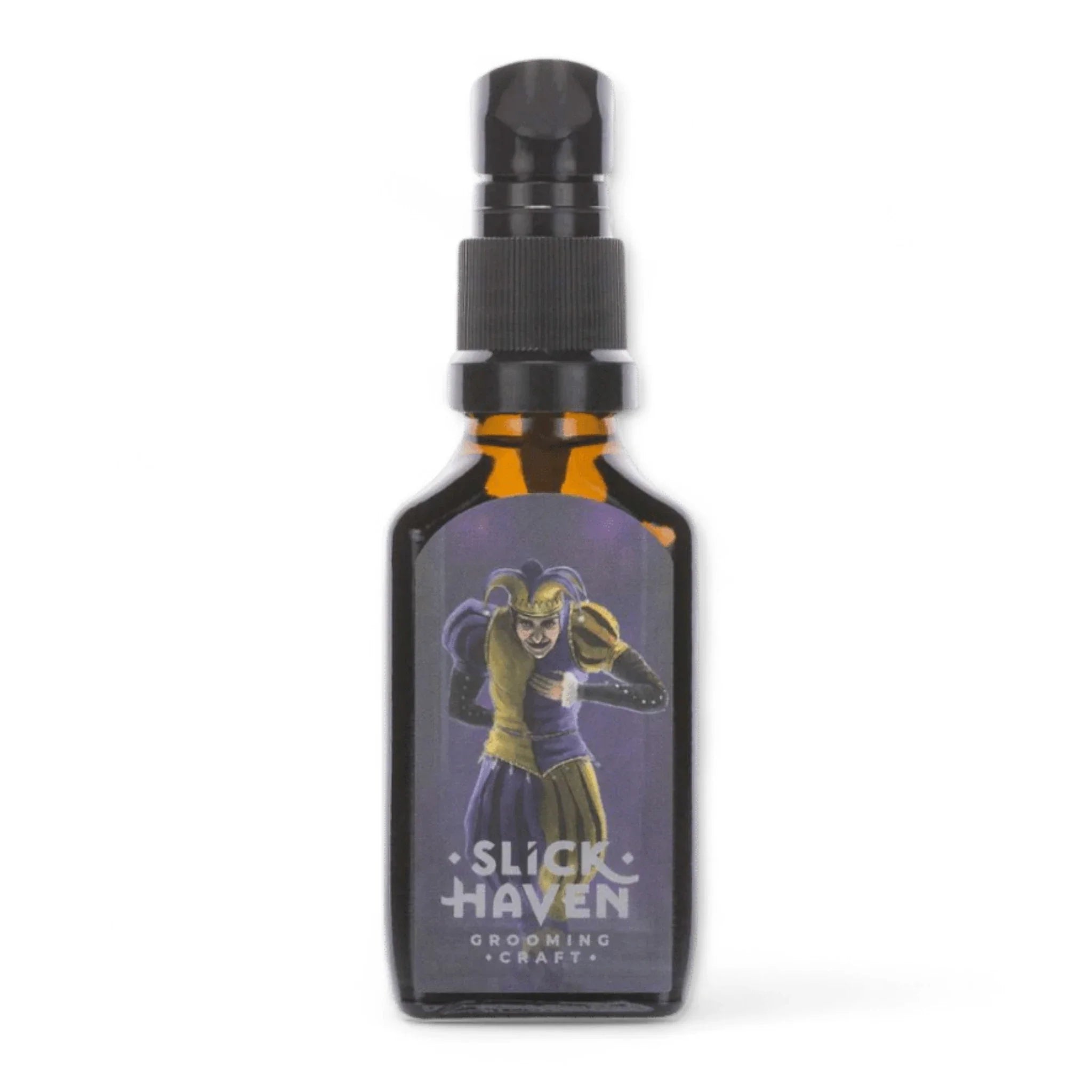 Produktbild von Slickhaven Bartöl Royal Jester 30ml auf weißem Hintergrund