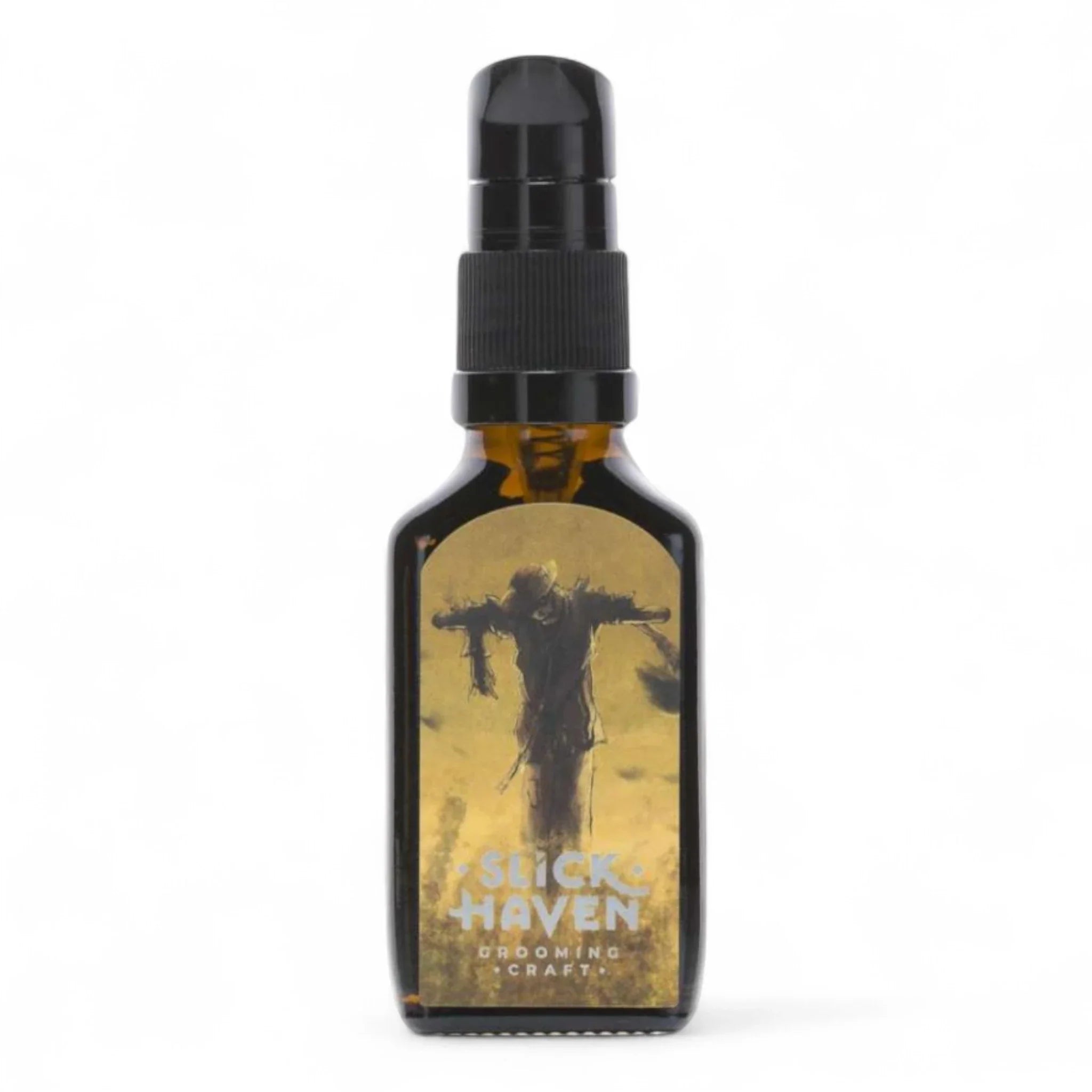 Produktbild von Slickhaven Bartöl Scarecrow 30ml auf weißem Hintergrund