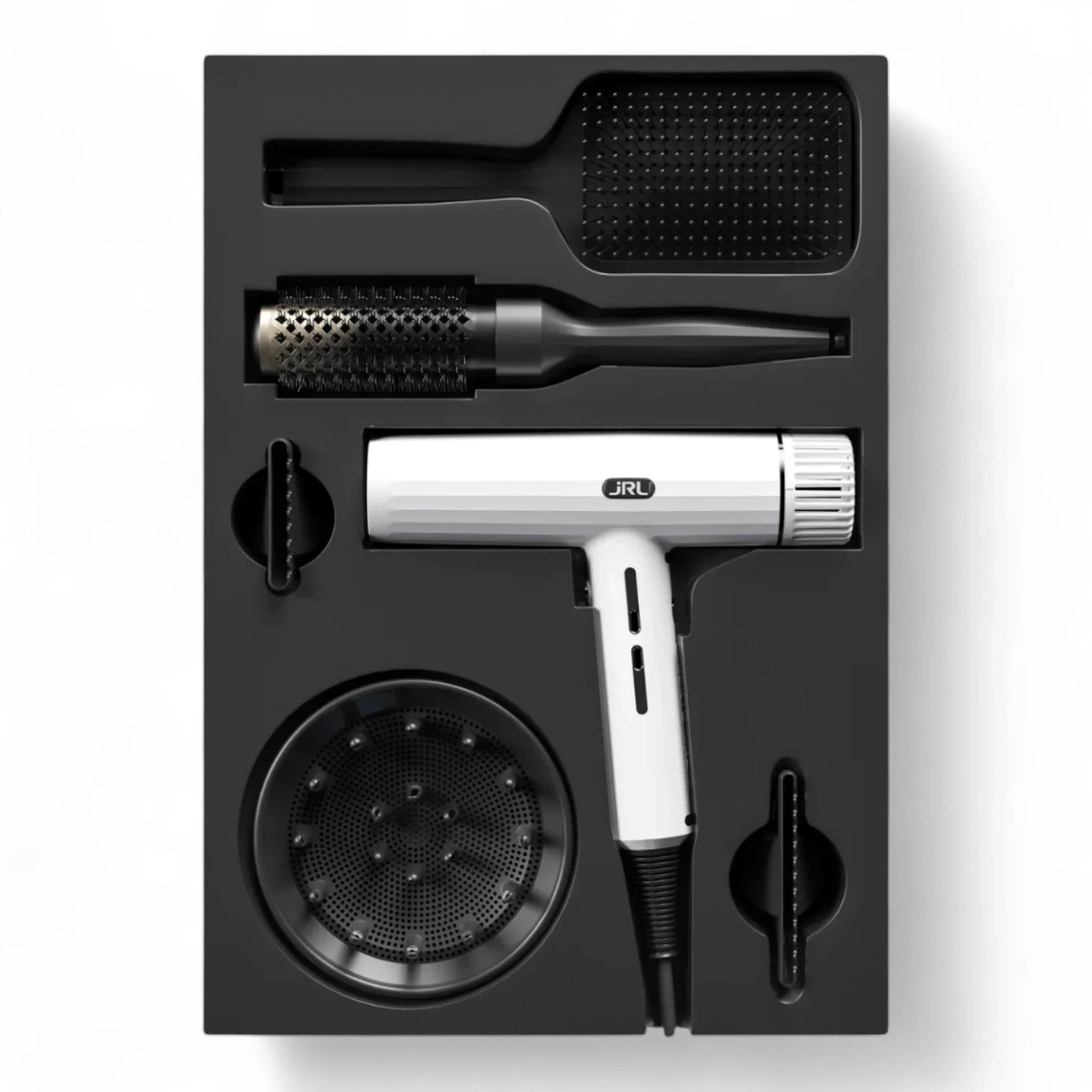 Produktbild von JRL Forte Pro 2020H Haartrockner Combo Kit auf weißem Hintergrund
