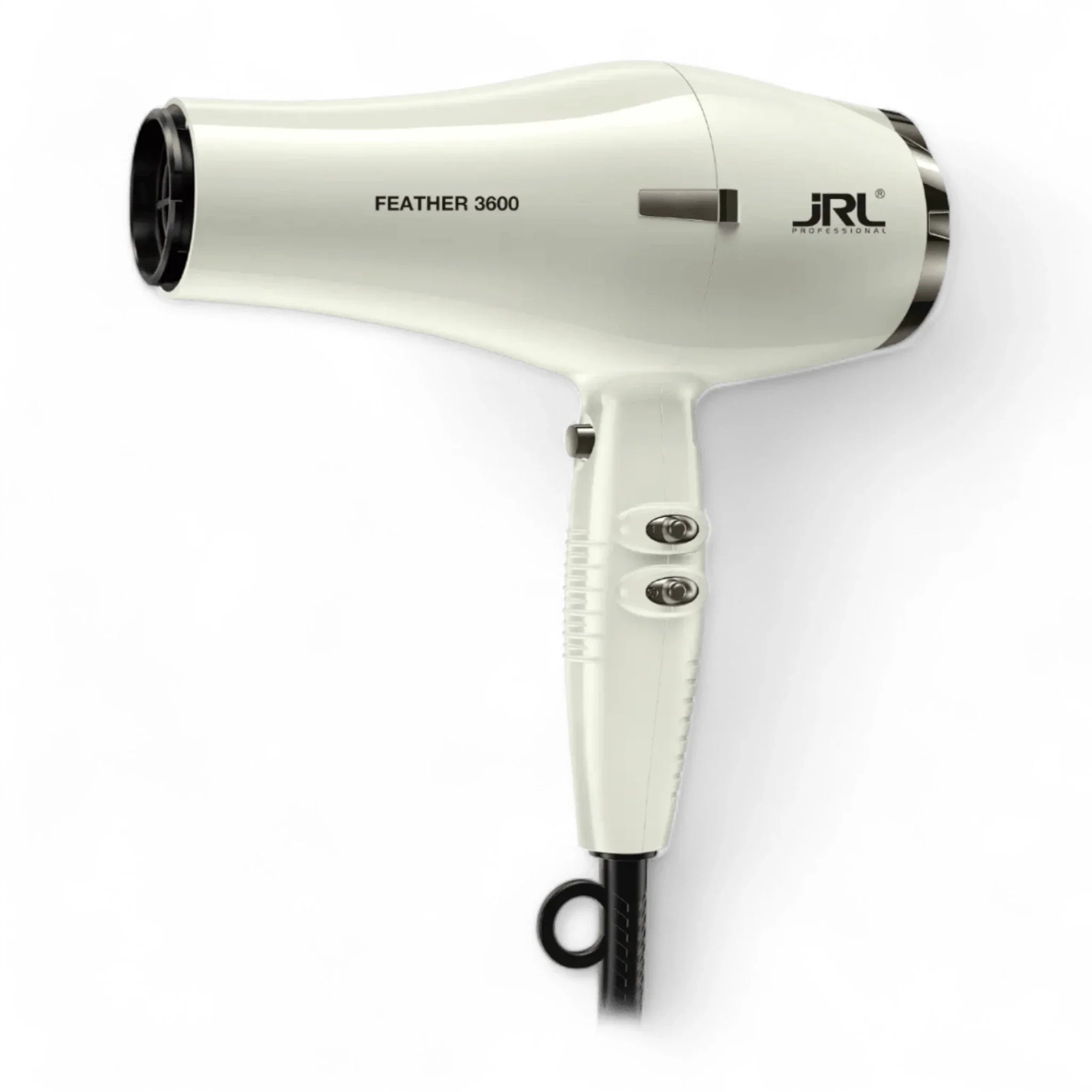 Produktbild von JRL Feather 3600 Haartrockner auf weißem Hintergrund