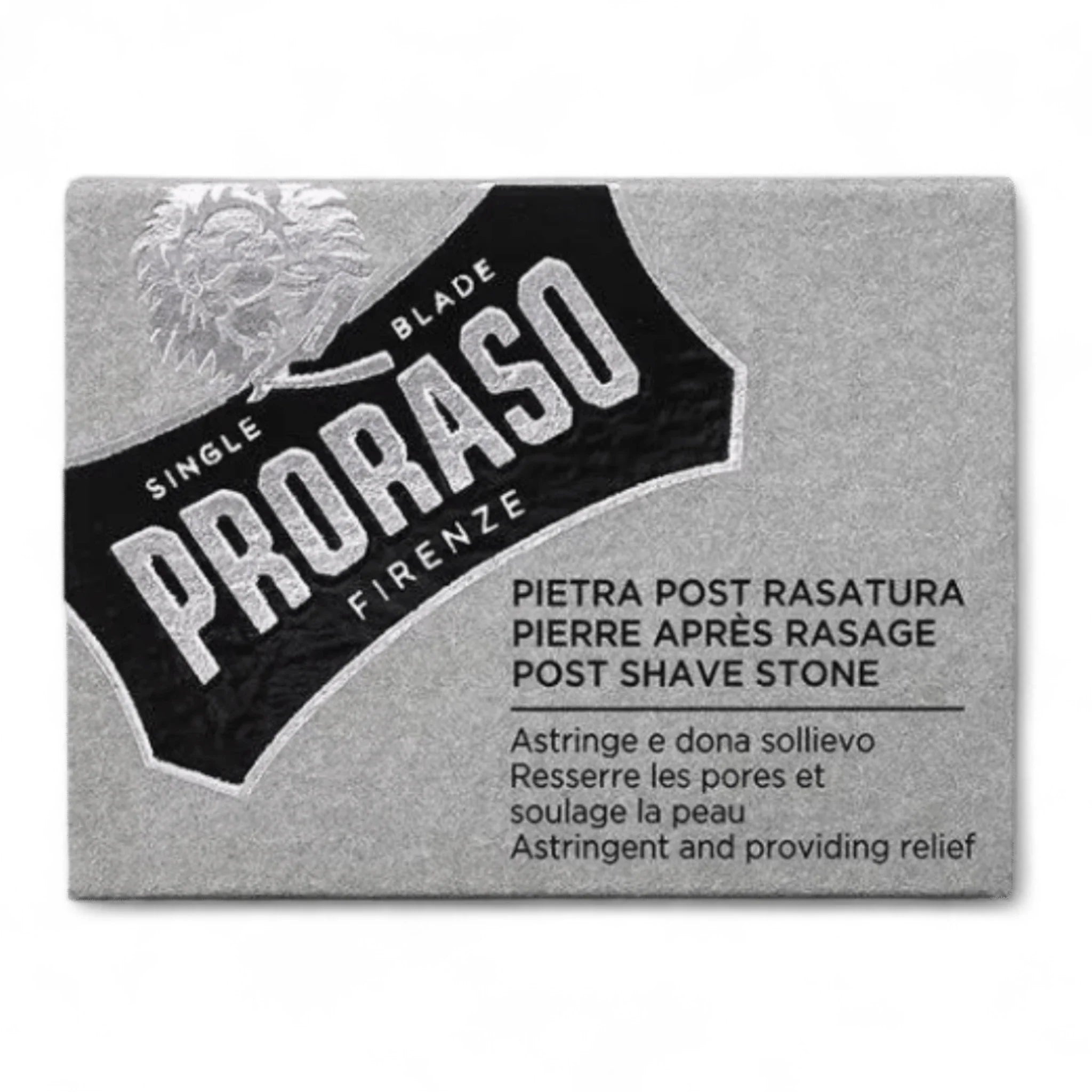 Produktbild von Proraso Alaunstein 100g auf weißem Hintergrund