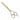 Produktbild von Kiepe professionelle Ausdünnungsschere halbe Klinge luxury gold 5.5″ auf weißem Hintergrund
