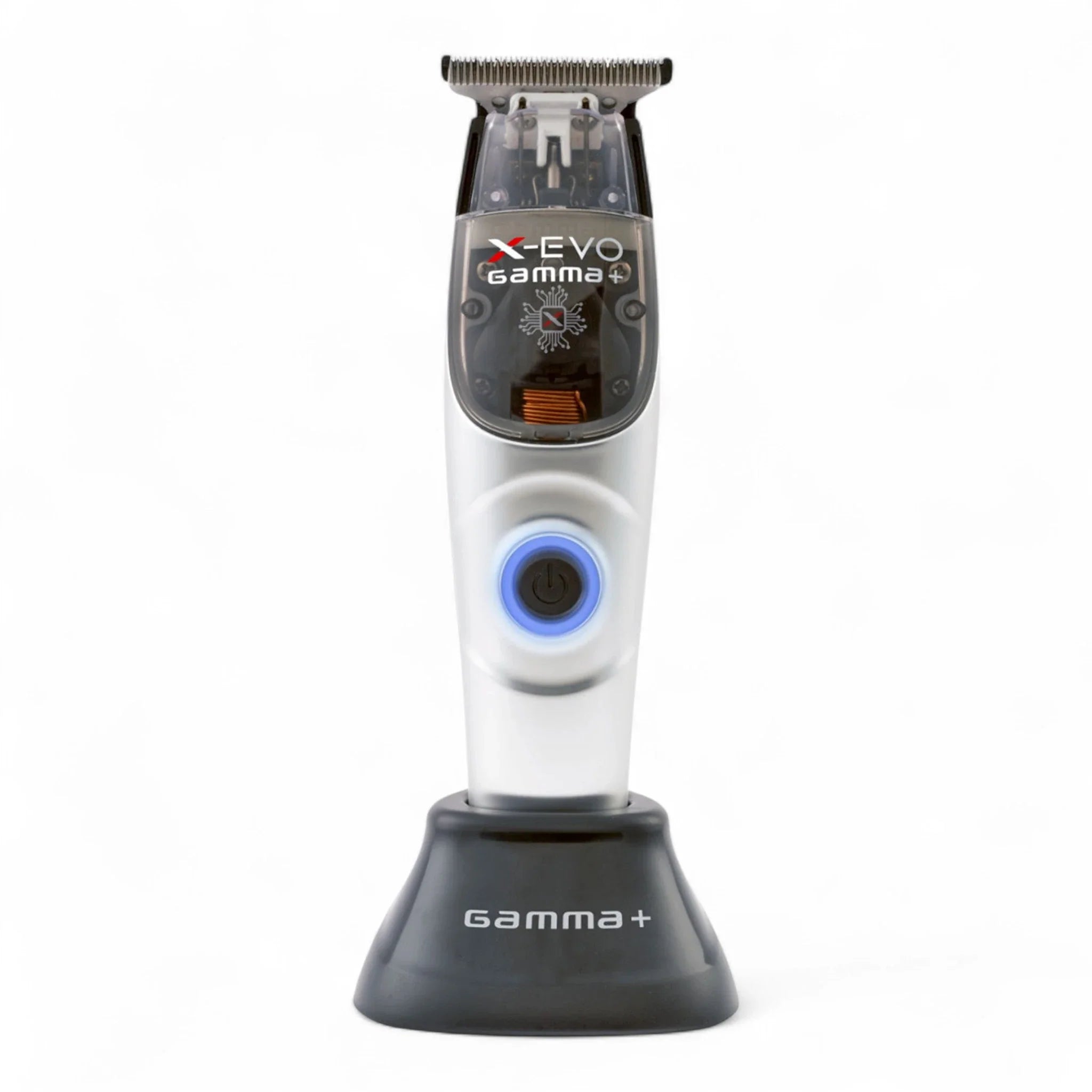 Produktbild von Gamma+ X-EVO Trimmer Professioneller Trimmer mit Magnetmotor auf weißem Hintergrund