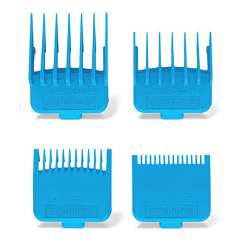 Gamma+ Tight Guards Doppel Magnetisches Aufsteckkammset Blau – Produktbild