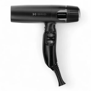 Produktbild von Gamma+ Hybrid Haartrockner auf weißem Hintergrund